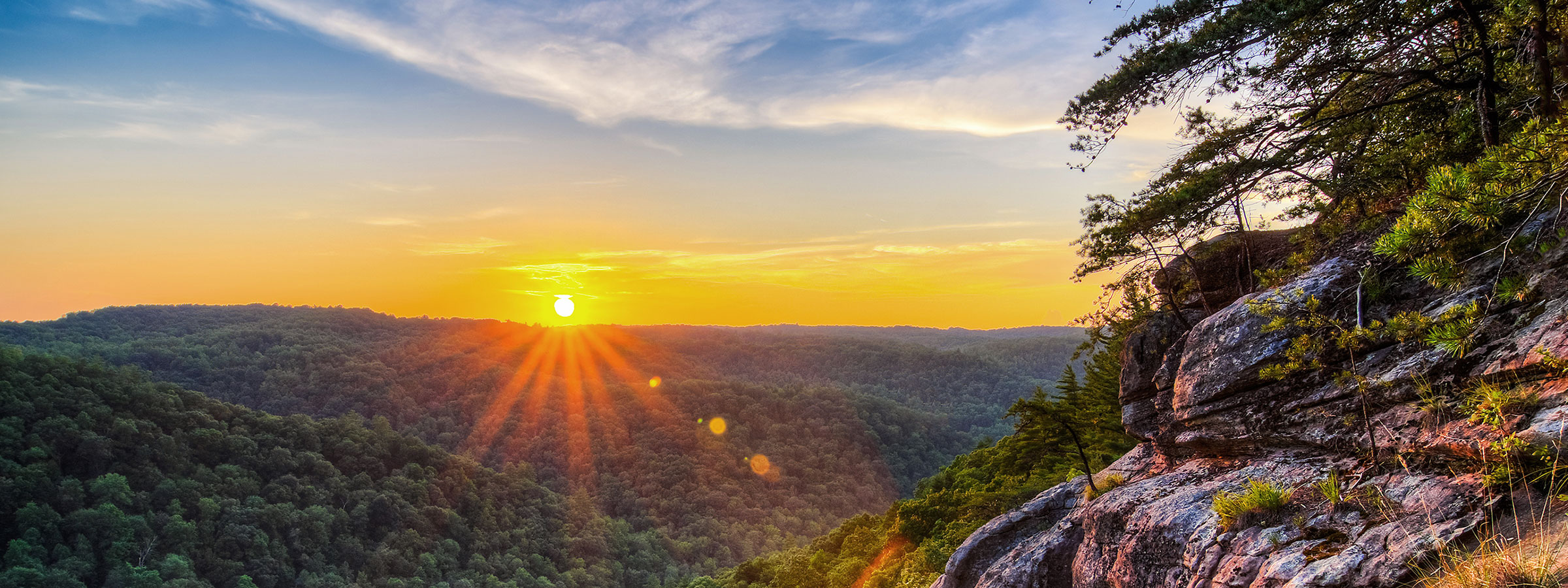 TN sunset landscape