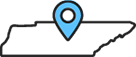 Tenneessee map icon