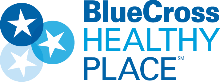 Bluecross Healthy Place Logo
